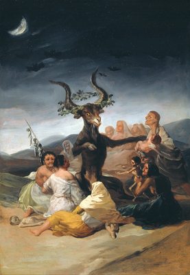 Le sabbat des sorcières, par Francisco Goya