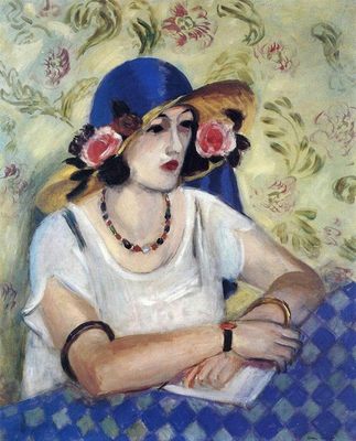 La femme au chapeau italien, par Henri Matisse
