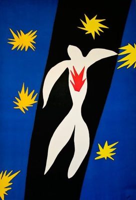 La chute d'Icare, par Henri Matisse