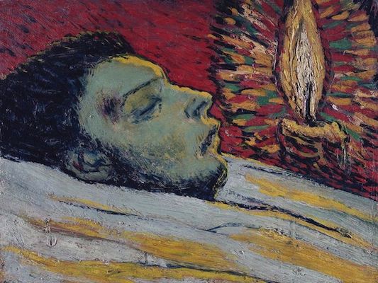 La mort de Casagemas, par Pablo Picasso