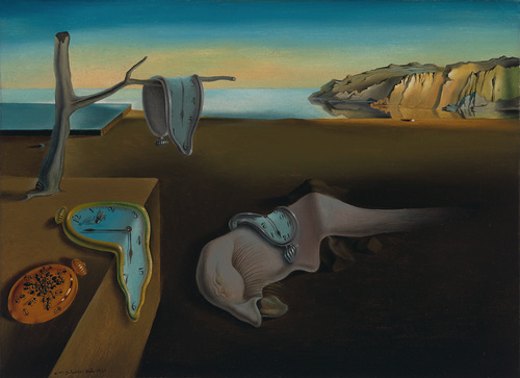 La persistance de la mémoire, par Salvador Dali
